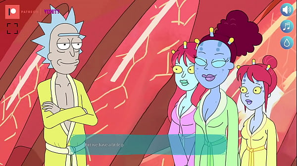 Rick's lewd universe gameplay video 0 1 1 rick and morty parody game