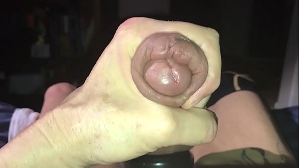 my left handed stroking of my cock