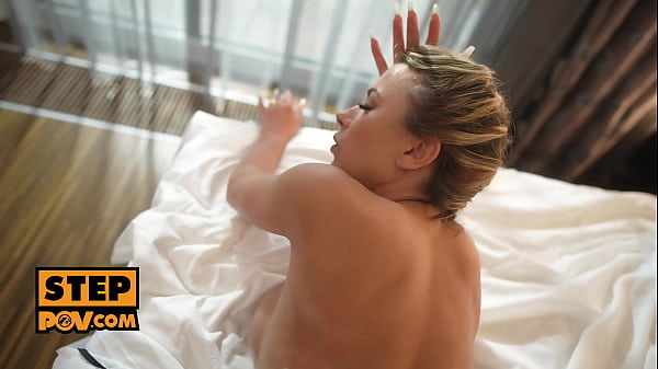 POV Busty blonde Shalina Devine offers her body aftermassage