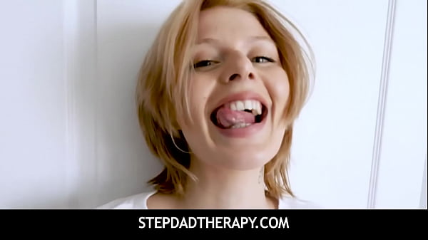 StepDadTherapy Teen Stepdaughter Orgasms On Stepdad sfingersPOV Sahara SkyeJay Rock