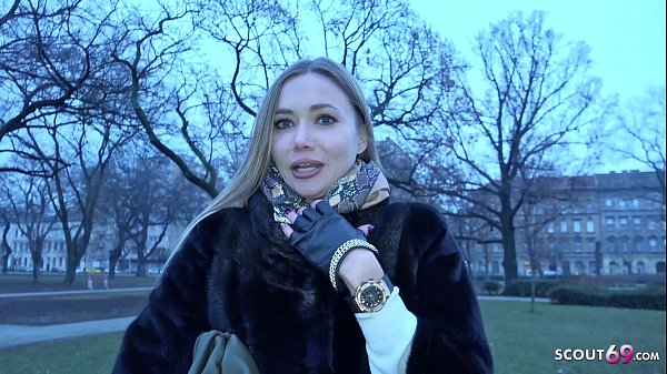 German scout blue eyes polina seduce to ass fuck for cash at fake model job