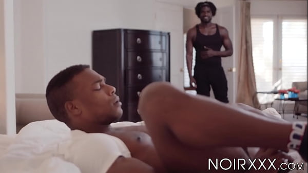 Adorable jock Adrian Hart jerked off his big dick before sensual BJ to his friend Devin Trez before bareback fucking and dousing in a warm jizz. 