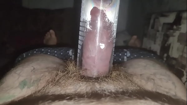 Play MP4 - Here's my DICK&comma; I'm training him with a vacuum pump&excl; I have already made  3 centimeters