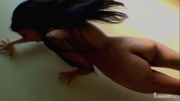 Asian pixie shows curves 