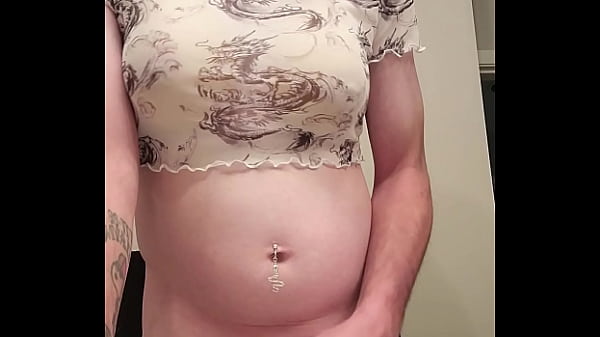 Cute Crossdresser Cumming 2 