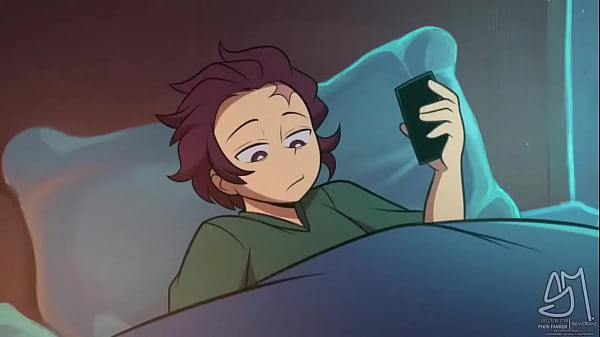 Tanjiro foi fudido pela nezuko anal slayer