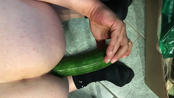 Asstoying With Cucumber thumbnail