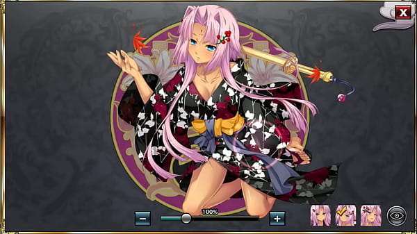 GIF 真恋姫夢想 天下統一伝 孫権 浴衣