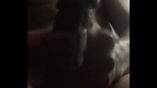 Nn strokes his big cock