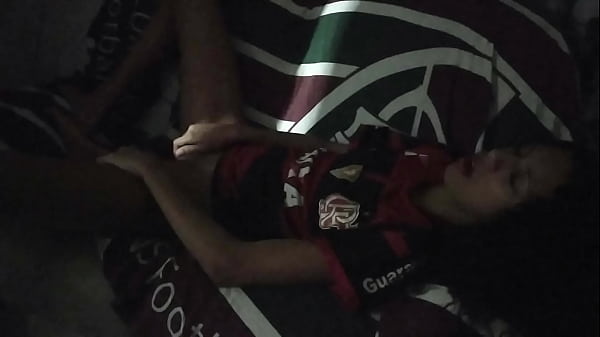 Hot skinny Flamengo fan