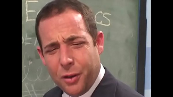 Play MP4 - Two horny s fuck a teacher on his desk during detention