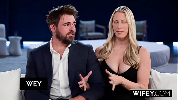 Play MP4 - WIFEY BBC Hungry Blonde Country Hotwife Gets Dicked Down Hard In Front Of Hubby