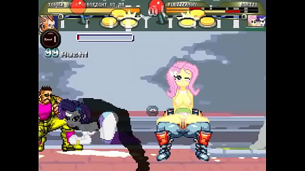 Equestria girls Mugen Orgy in Street 