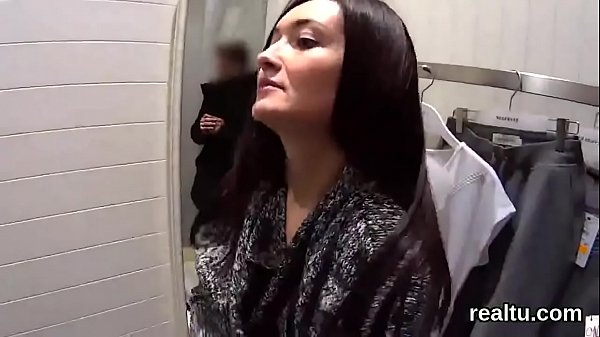 Striking czech teenie gets seduced in the mall and nailed in pov 