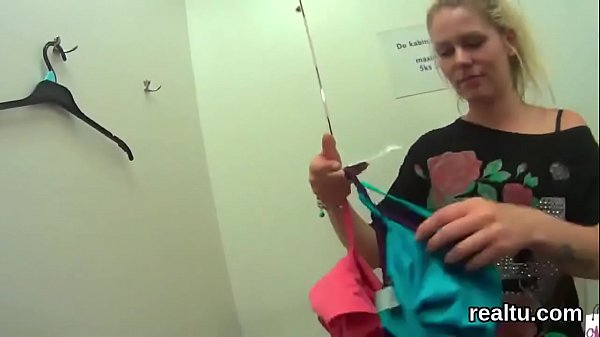 Attractive czech cutie isseduced in the supermarket and rode in_pov