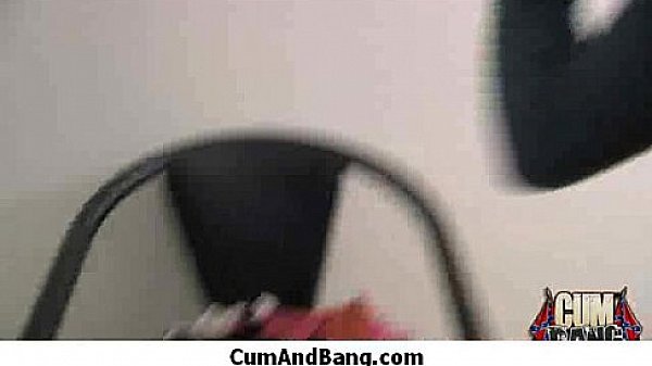 Ebony girl gets slammed by some white dudes 7 