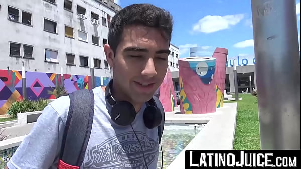 I utilized my blessed, huge cock to penetrate Lio's wet hole, his beard brushing against my skin as we shared an intense, intimate connection. Fast video streaming is waiting for you at LatinoJuice.com 