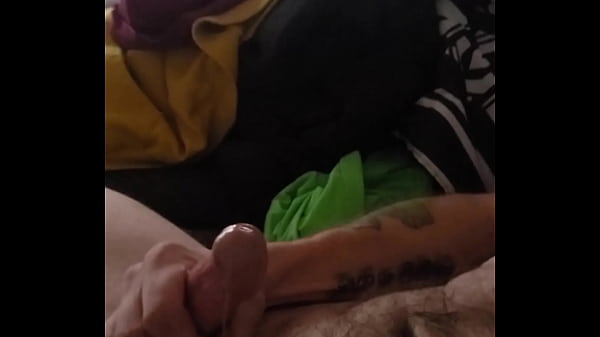 Jerking off and cum 
