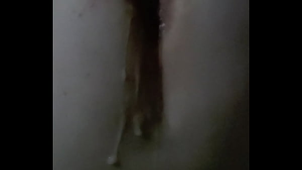 Cumming on my girlfriend's ass