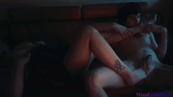 Sexy sensual oiled footjob for my stepbrother 