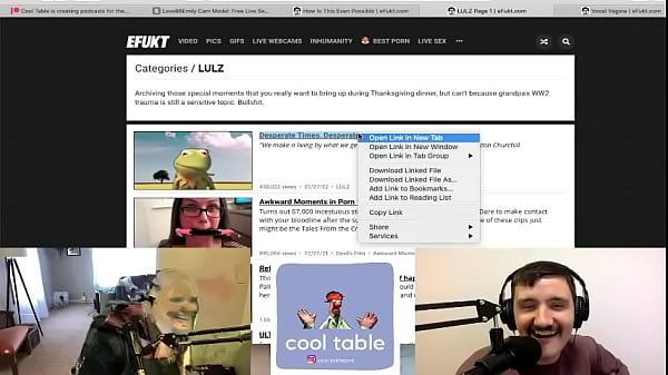 Watching puppet porn with my ex girlfriend