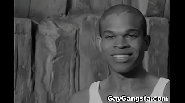 Black Gay Dude On Deep Throat Blowjob 