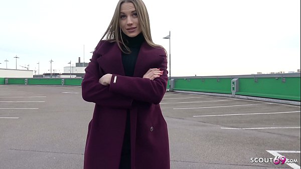 German scout cute russian teen seduce to sex at real street casting
