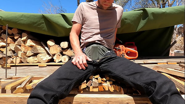 New_black jeans get_soaked in my backyard