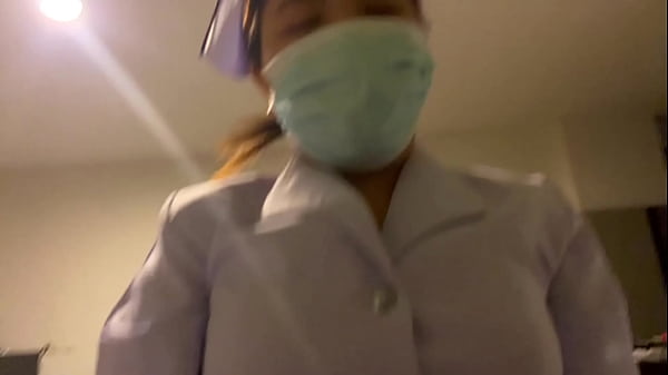 พยาบาลขี้เงี่ยน นัดเย็ดกับเพื่อน หีแฉะเชียว 