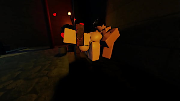 Roblox whore gets fucked in a dungeon 