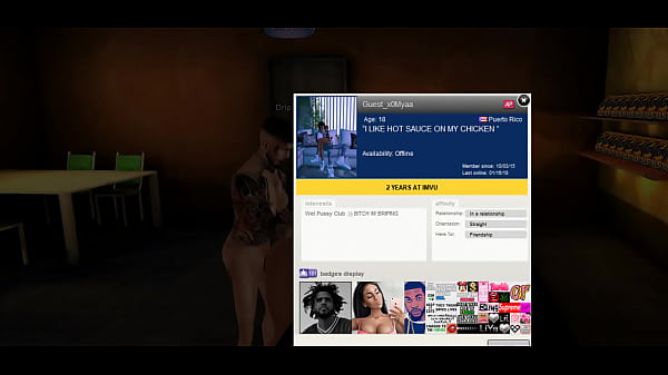 Imvu- Drip133, x0Myaa cheating