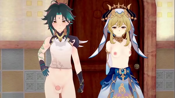 Genshin Impact Xiao fuck Lumine