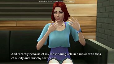 Casting couch red head is excited to get naked and does her first sex scene sims 4 3d hentai