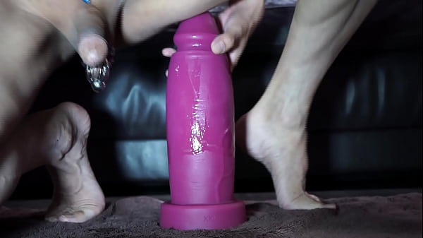 Pierced man anal masturbation 