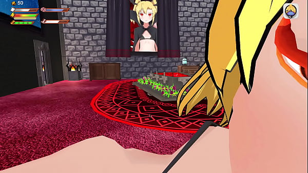 3d Femdom Game Vampire Feeds Off Guy thumbnail