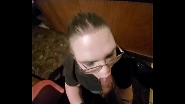 Fat slut sucks black cock 