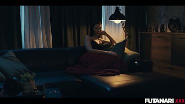 Tgirl Grows Futa Cock - Solo Shemale Prostate Orgasm With Loads of CUM 