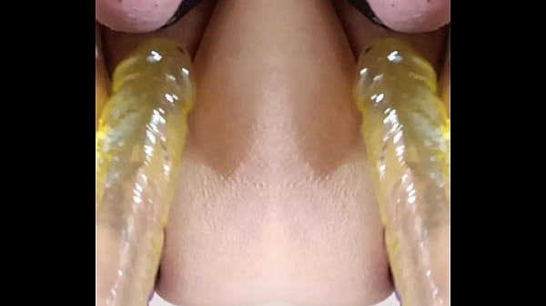 How do you put your penis in your own anus when average size like me. At age seventy five I found that a small tapered baby food jar very slowly pushed in would create a slight vacuum which helps your Cock fuck yourself. Then you DP yourself with a dildo. 