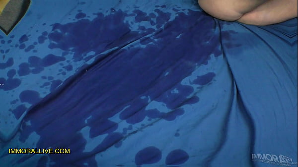 Horny Honour May Gets Tag Teamed and Two Loads in Her Pussy 