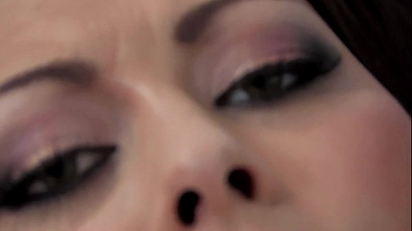 Play MP4 - Karmella masturbates in sheer thigh high stockings