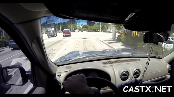 Marvelous brunette Alana Ryder enjoys hardcore ride