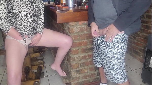 Jerking Off While She Fingers Her Pussy thumbnail