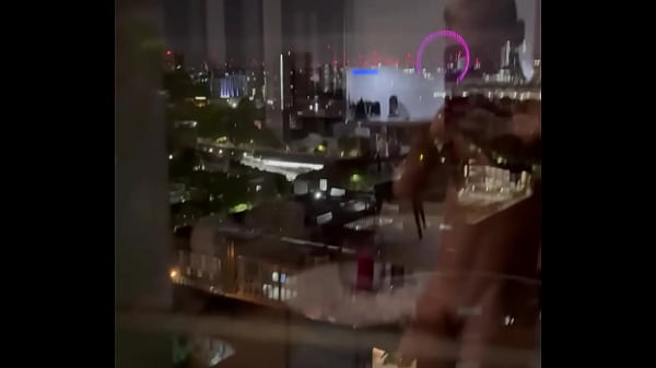 Chudai beautiful views from home of the london eye 