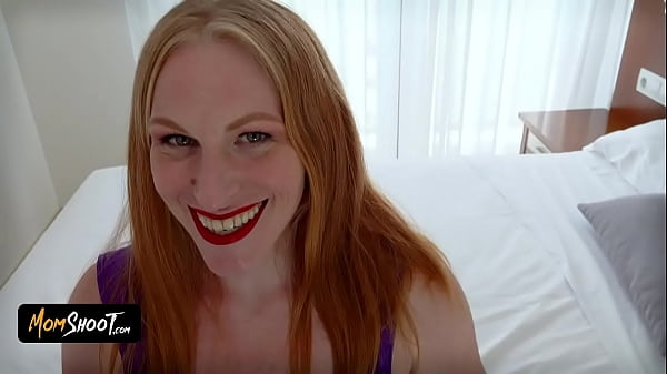 Horny Pale Redhead Milf Bangs Her Spanish Teacher And Makes Him Cum In Her Mouth thumbnail