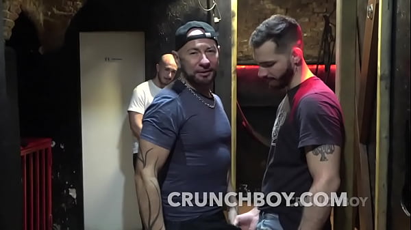 Play MP4 - MAX fucked bareback un backroom in glory holes by RICKY HARD and JESS ROYAN