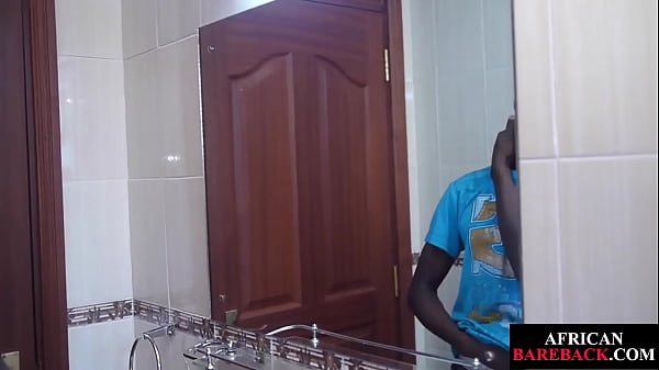 Play MP4 - Amateur african twink tugs his lubed pecker
