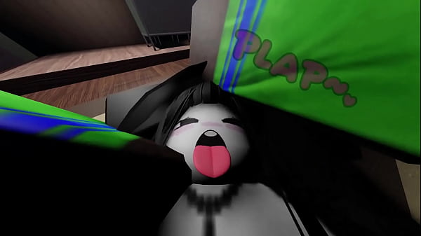Play MP4 - Girl gets addicted to a BIG cock - Roblox