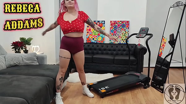 Nonton Treadmill Chubby Girl Exersice Short Tights Big Ass Complete thumbnail