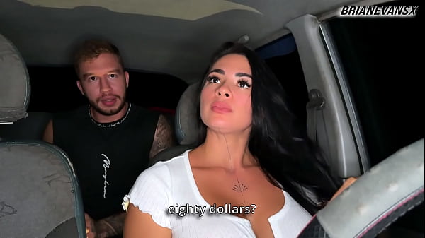 ASMR CLOSE UP - Silvana Lee fucks Brian Evans in the car 