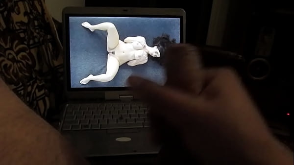 excited guy watches porn, jerks off cock_and cums